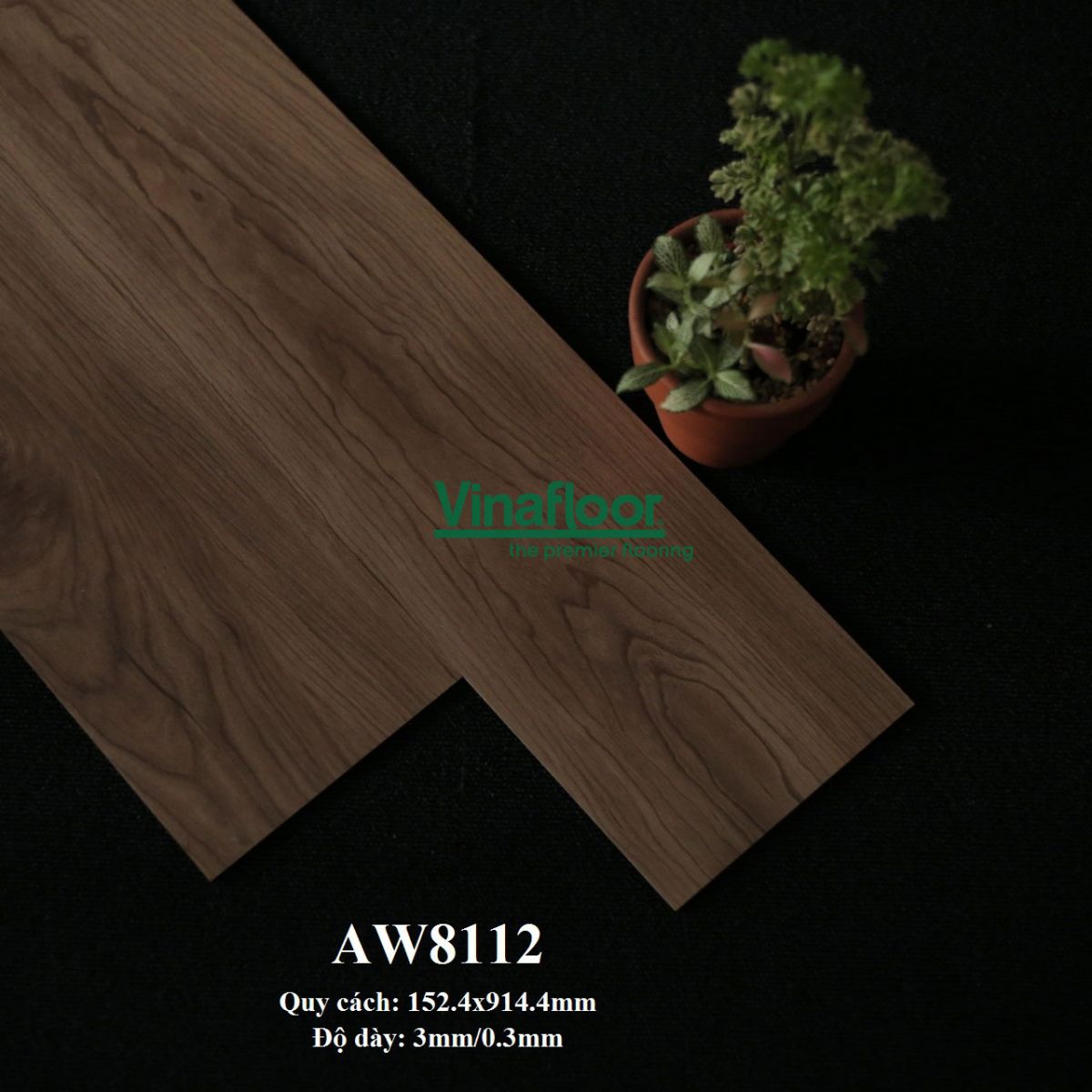 Sàn nhựa giả gỗ AW8112