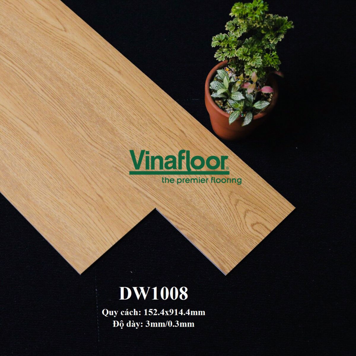 sàn nhựa giả gỗ deluxe tile DLW1008